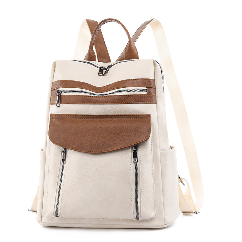 Leather Work Womens Backpack - Новое поступление, кожаный рюкзак из искусственной