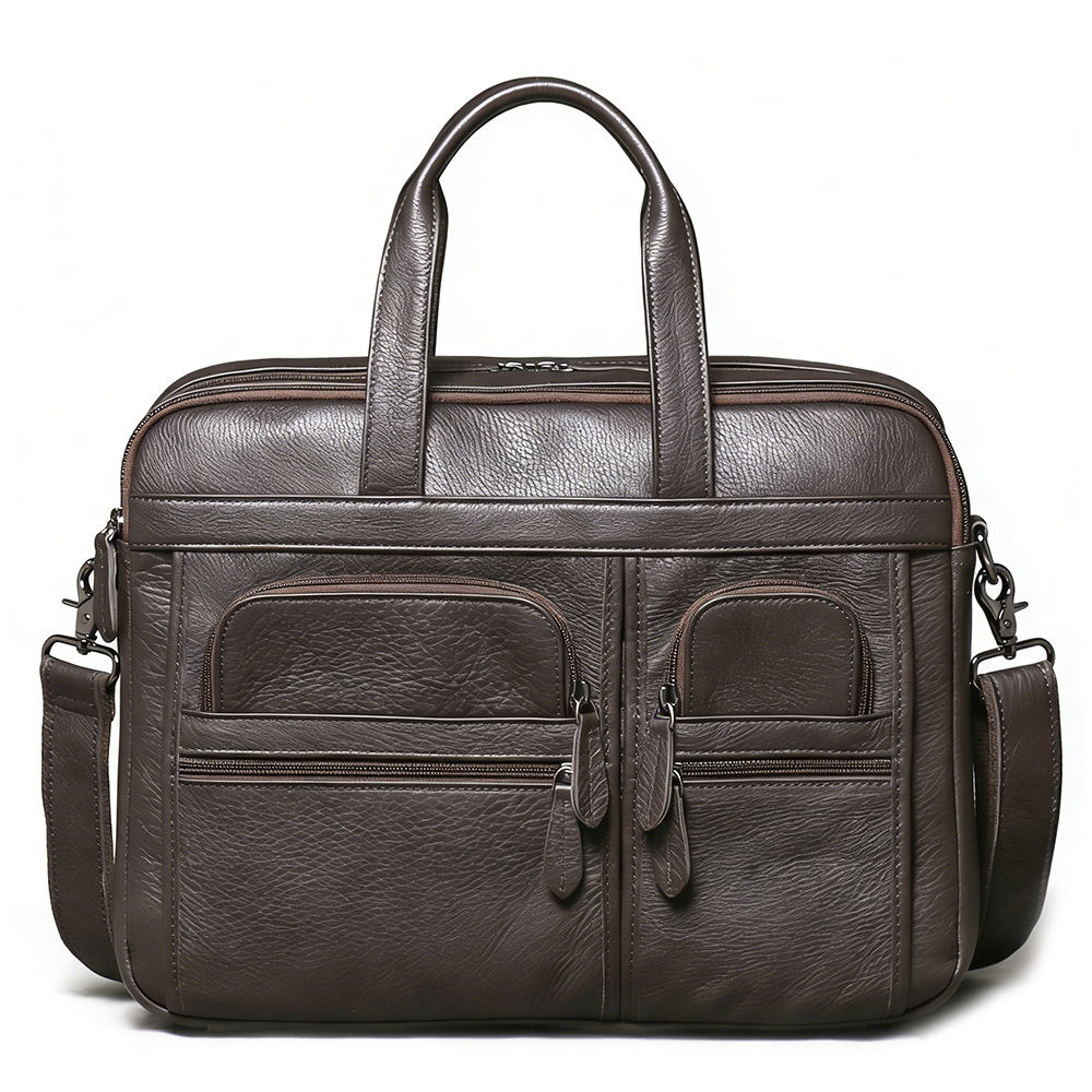 Leather Work Bag Mens - Мужской портфель из натуральной кожи, деловая