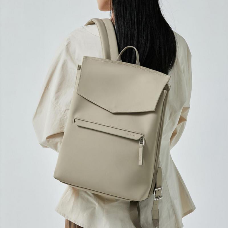 Leather Work Womens Backpack - Новый модный японский и корейский простой