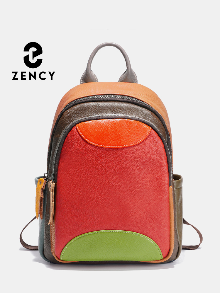 Leather Work Womens Backpack - Женский рюкзак Zency из натуральной кожи