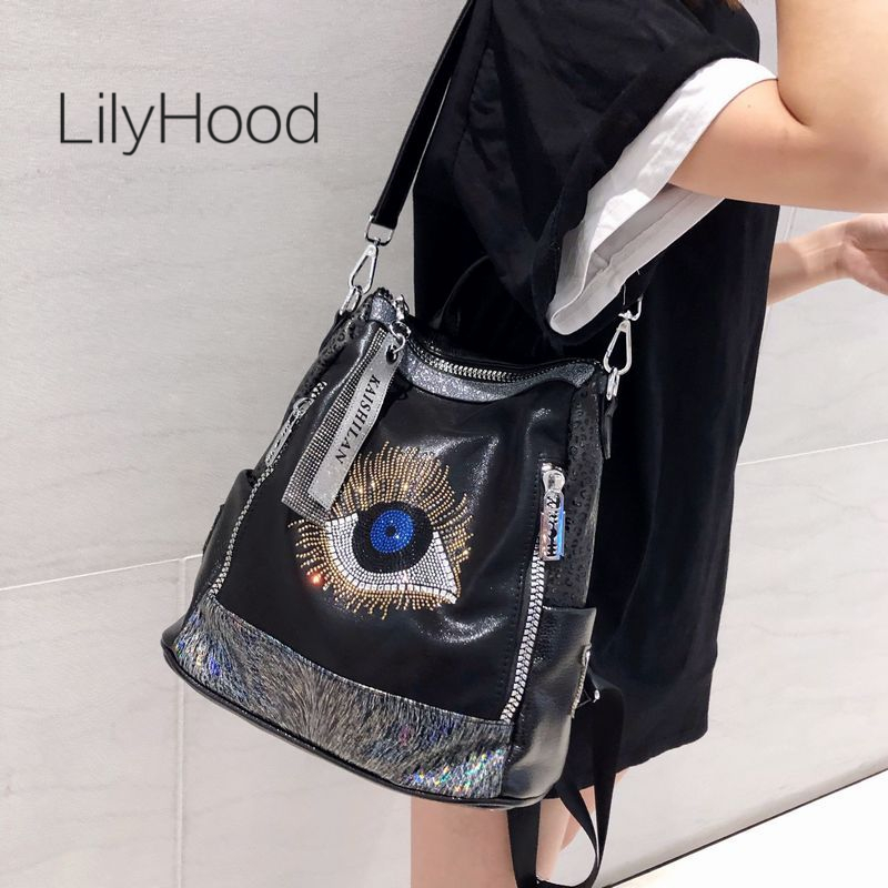 Leather Work Womens Backpack - Женский рюкзак из веганской кожи 2026: