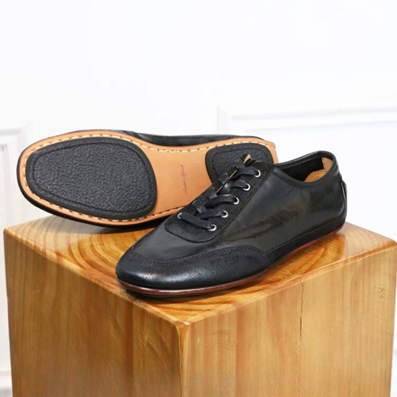 Leatherwork Training - Мужские повседневные кроссовки из натуральной кожи