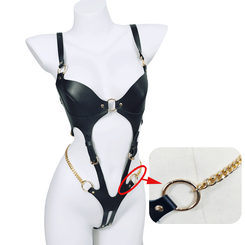 Готический бондажный комплект: – обзор и цена Leather Work Harness