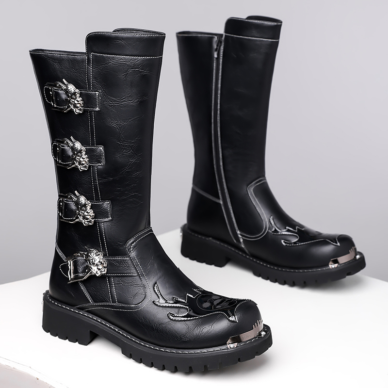 Осенние новые дизайнерские кож – обзор и цена Leather Work Boots