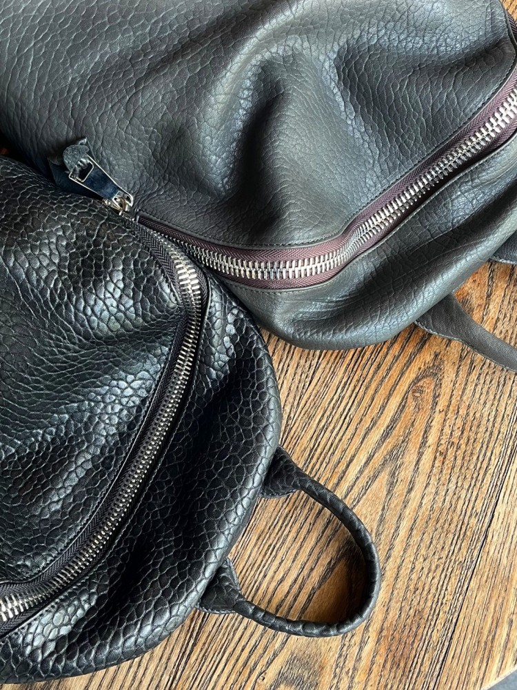 Мягкий повседневный рюкзак из  – обзор и цена Leather Work Bag Mens