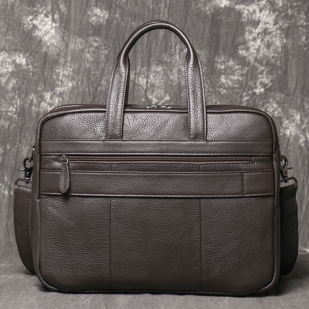 Мужской портфель из натурально – обзор и цена Leather Work Bag Mens