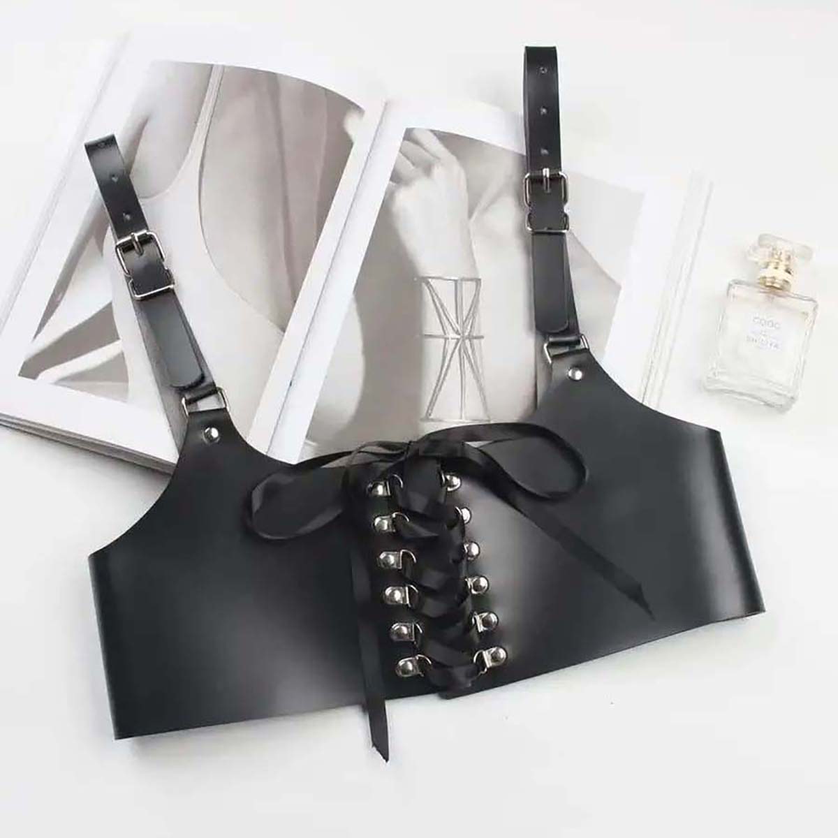 Женский модный ремень в стиле  – обзор и цена Leather Work Harness