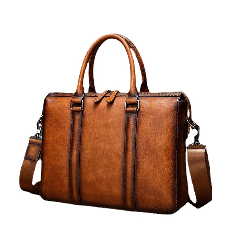 Деловой портфель YETTIES из на – обзор и цена Leather Work Handbags