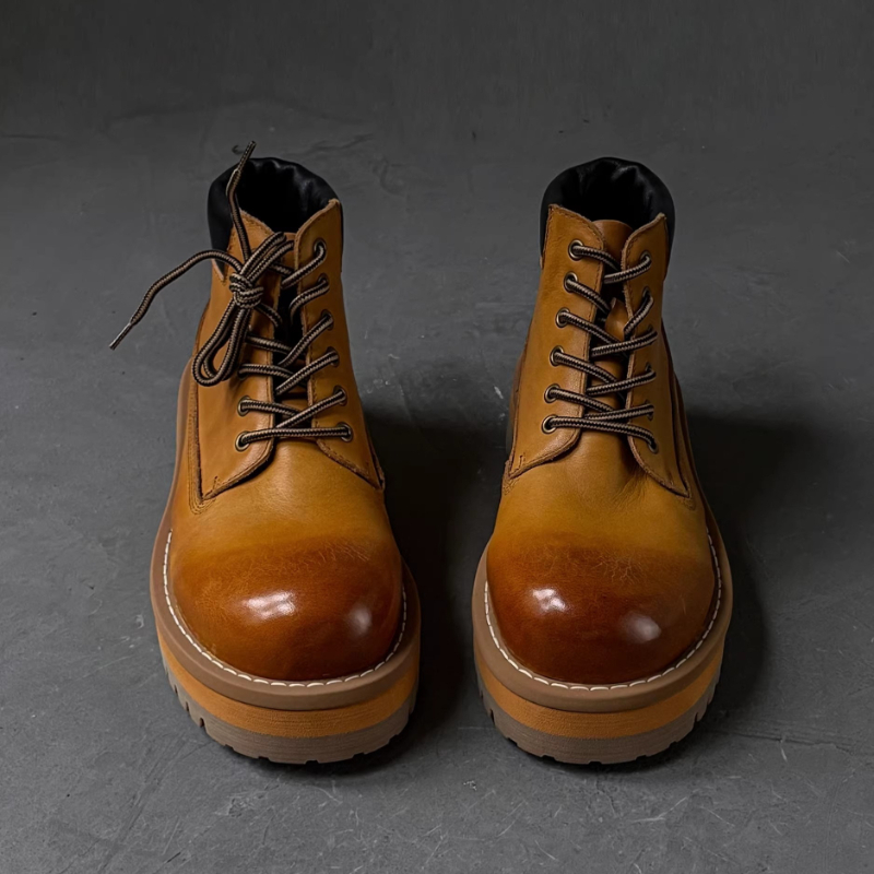 Мужские ботильоны в британском – обзор и цена Leather Work Boots