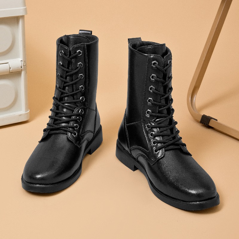 Высокие кожаные тактические бо – обзор и цена Leather Work Boots