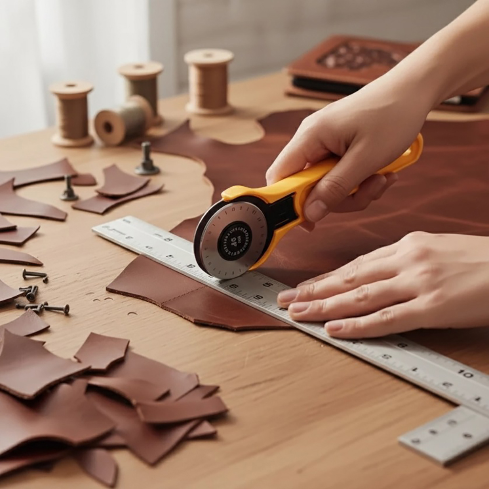 45 мм роторный резак для ткани – обзор и цена Leatherwork Accessories