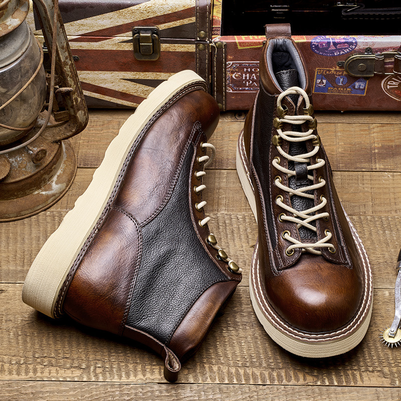 Мужские рабочие ботинки с коро – обзор и цена Leather Work Boots