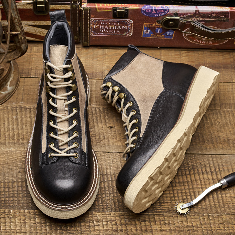 Мужские рабочие ботинки с коро – обзор и цена Leather Work Boots