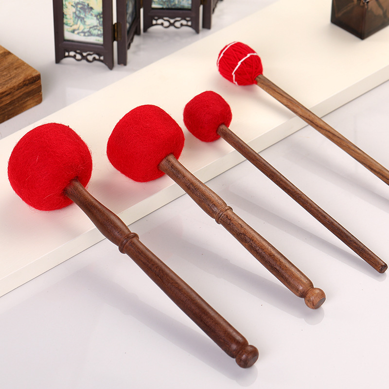 Непал, тибетская поющая чаша,  – обзор и цена Leatherwork Mallet