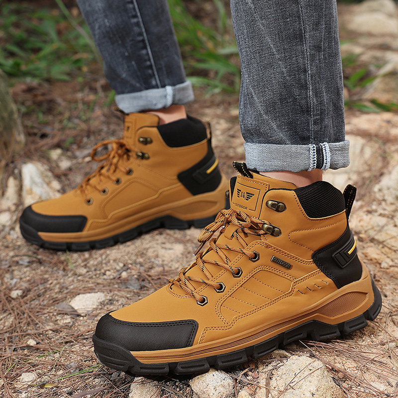 Новые осенние мужские ботинки, – обзор и цена Leather Work Boots
