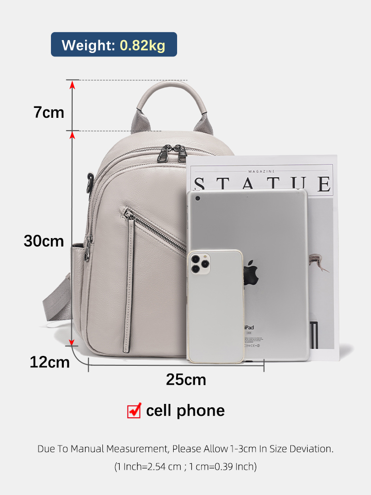 Женский рюкзак Zency из натура – обзор и цена Leather Work Womens Backpack