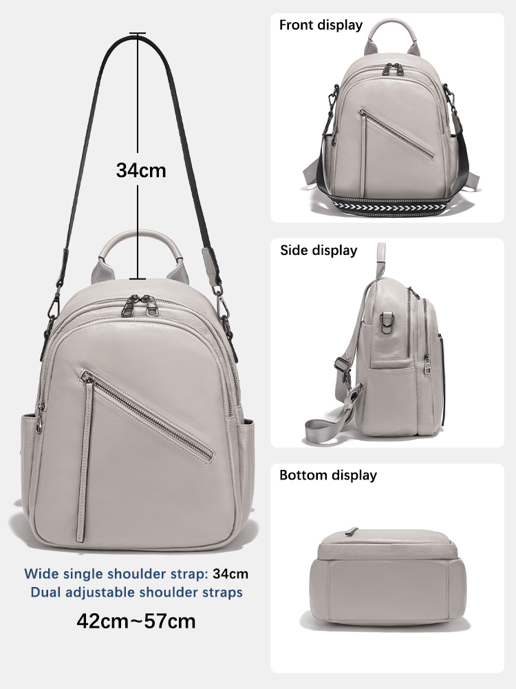Женский рюкзак Zency из натура – обзор и цена Leather Work Womens Backpack