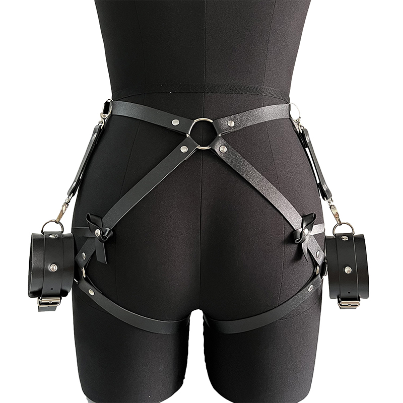 Модный женский пояс-подвязка с – обзор и цена Leather Work Harness