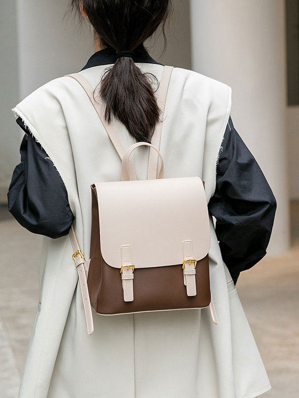 Модная женская маленькая сумка – обзор и цена Leather Work Womens Backpack