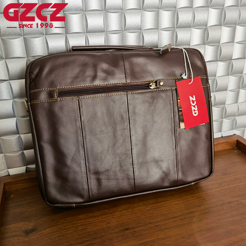 Мужская сумка GZCZ: деловая, д – обзор и цена Leather Work Handbags
