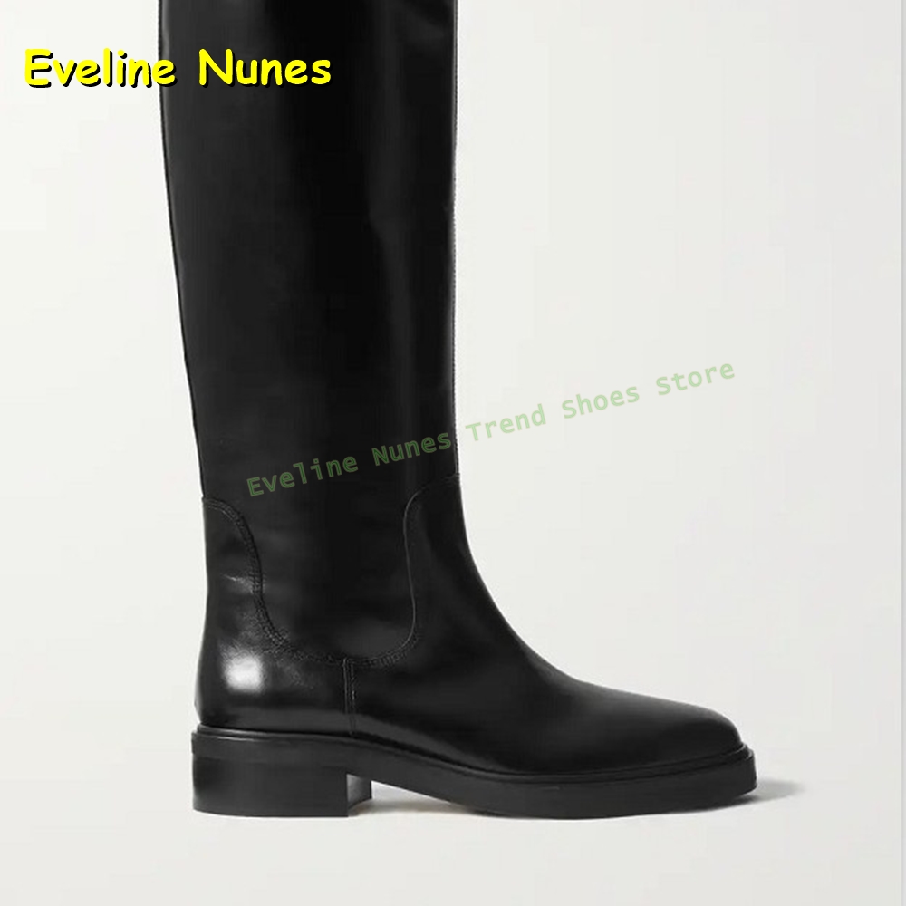 Черные кожаные высокие сапоги  – обзор и цена Leather Work Boots