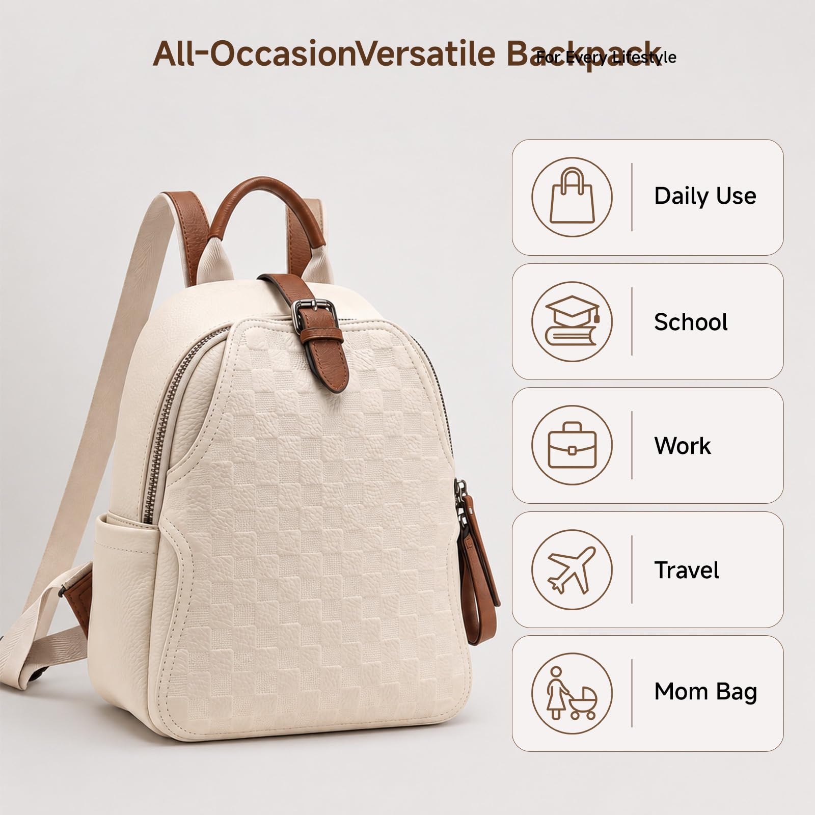 Женский рюкзак из искусственно – обзор и цена Leather Work Womens Backpack