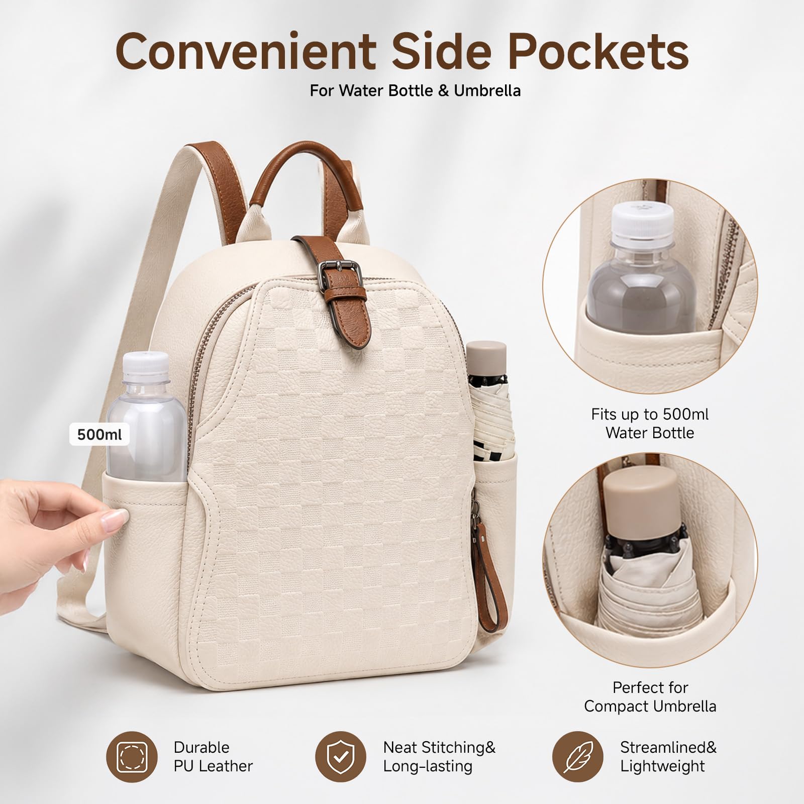 Женский рюкзак из искусственно – обзор и цена Leather Work Womens Backpack