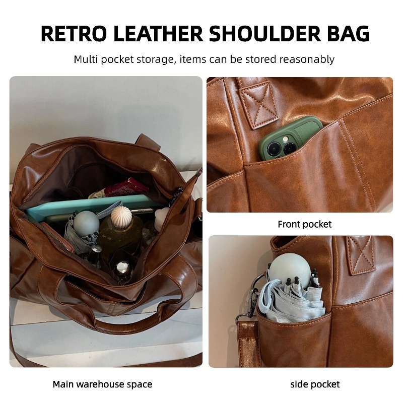 Женская ретро-сумка из мягкой  – обзор и цена Leather Work Handbags