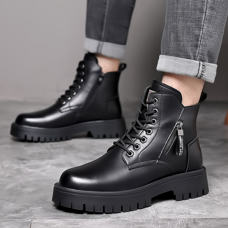 Мужские классические ботинки и – обзор и цена Leather Work Boots