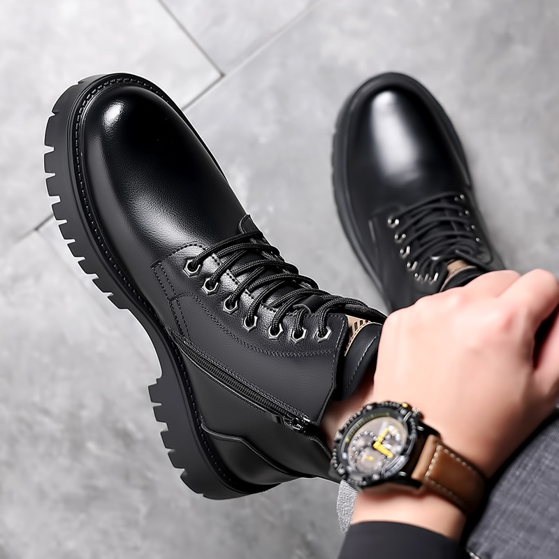 Мужские классические ботинки и – обзор и цена Leather Work Boots