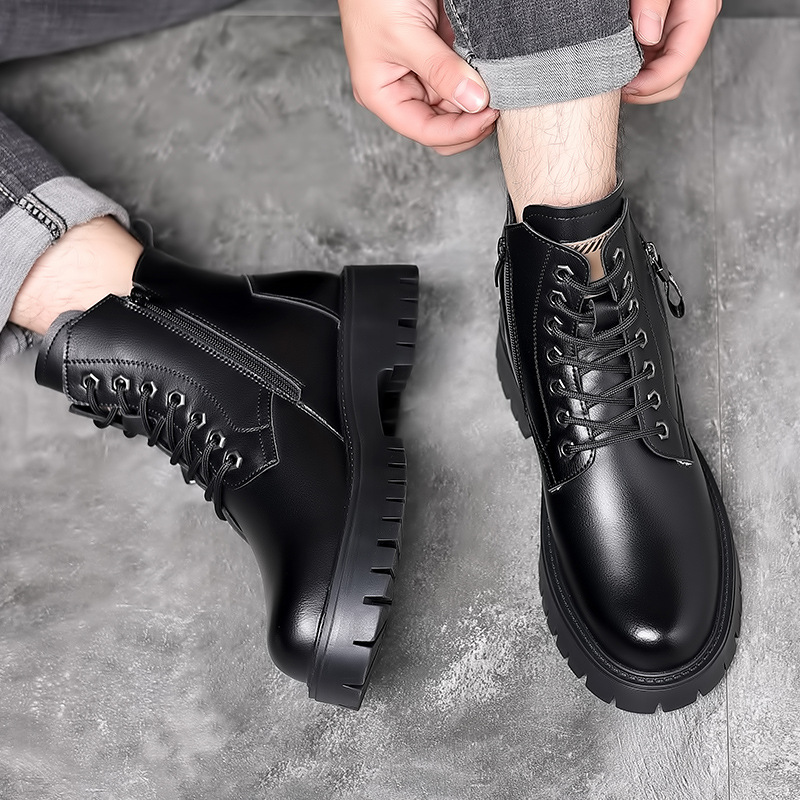 Мужские классические ботинки и – обзор и цена Leather Work Boots