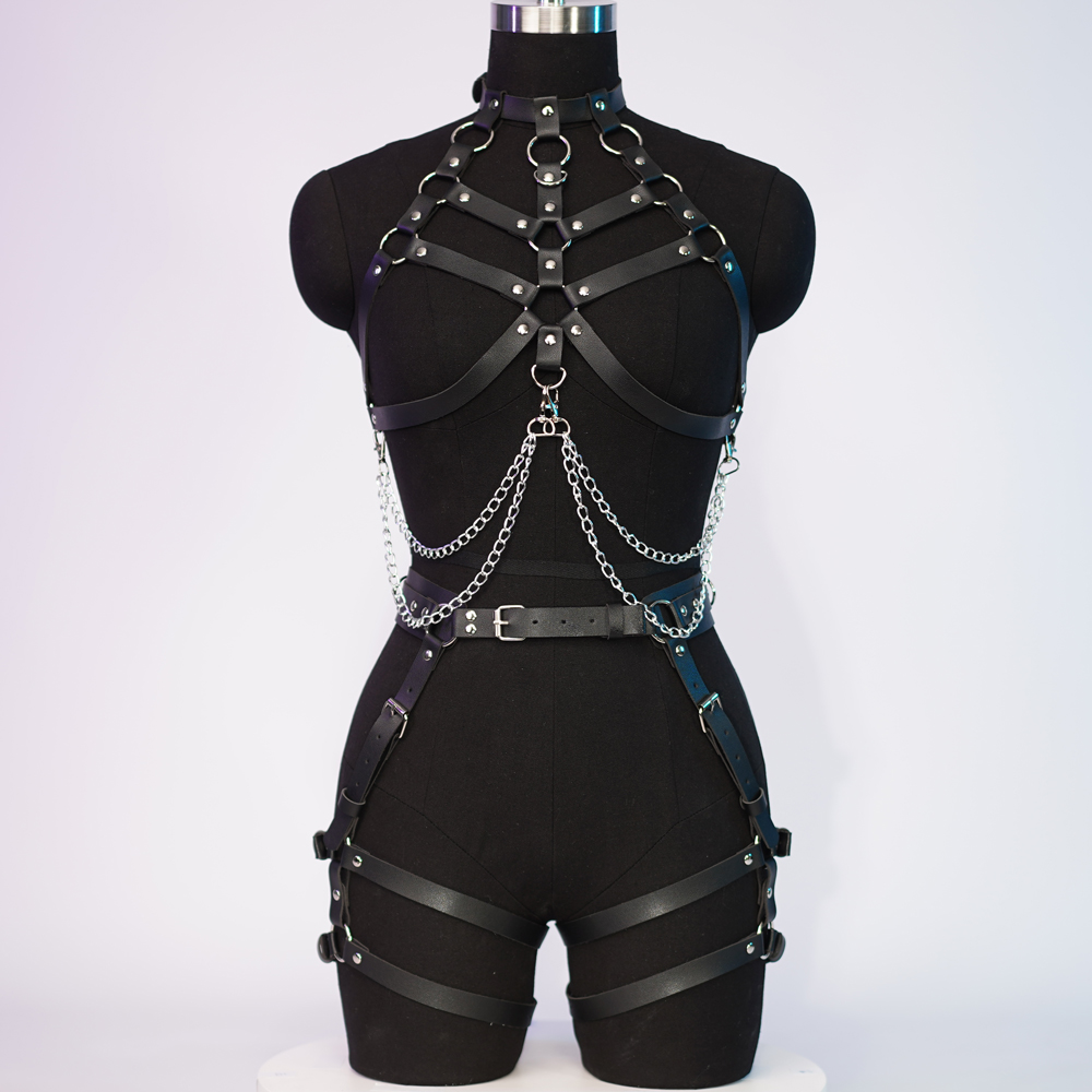 Женский сексуальный ремень, на – обзор и цена Leather Work Harness