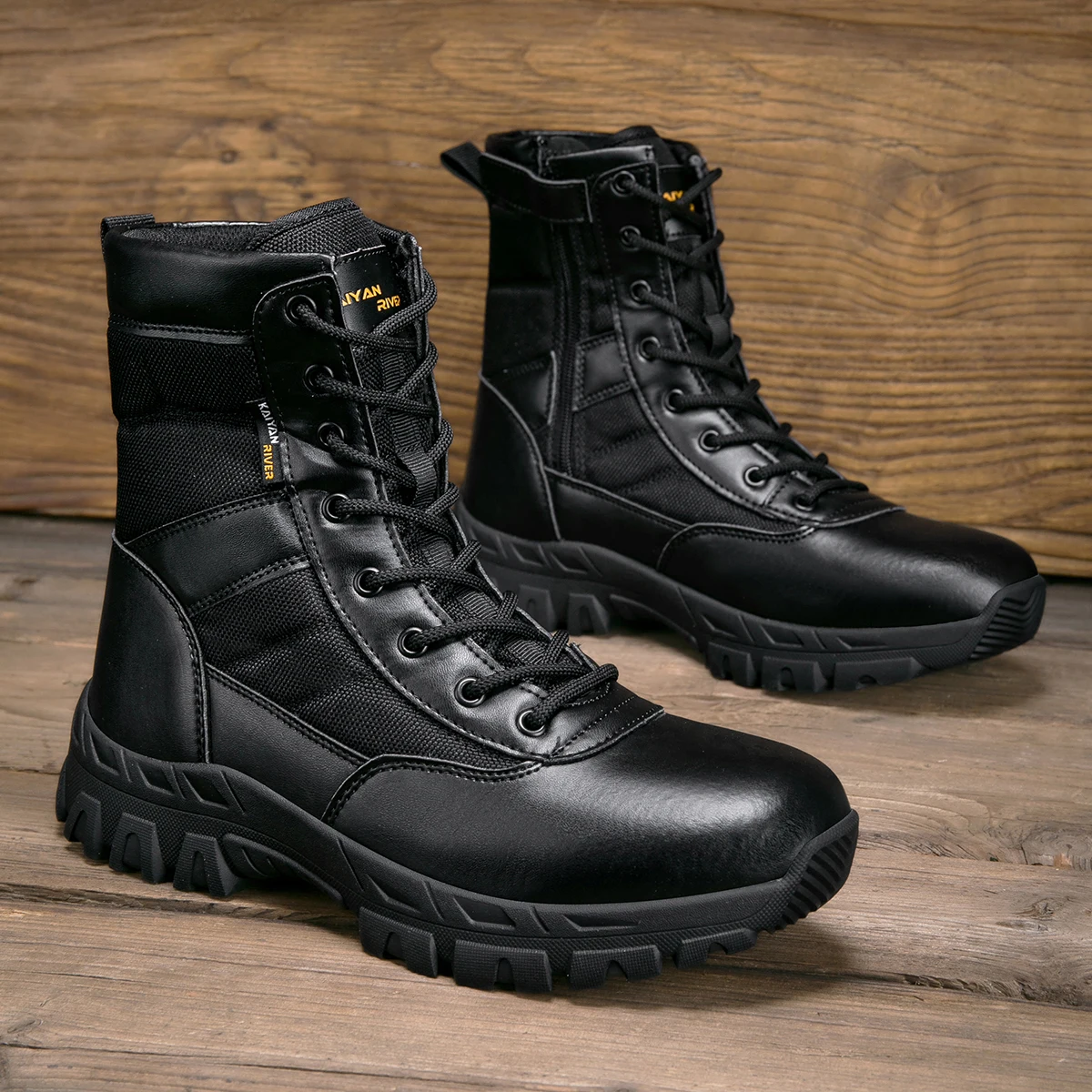 Мужская уличная походная обувь – обзор и цена Leather Work Boots