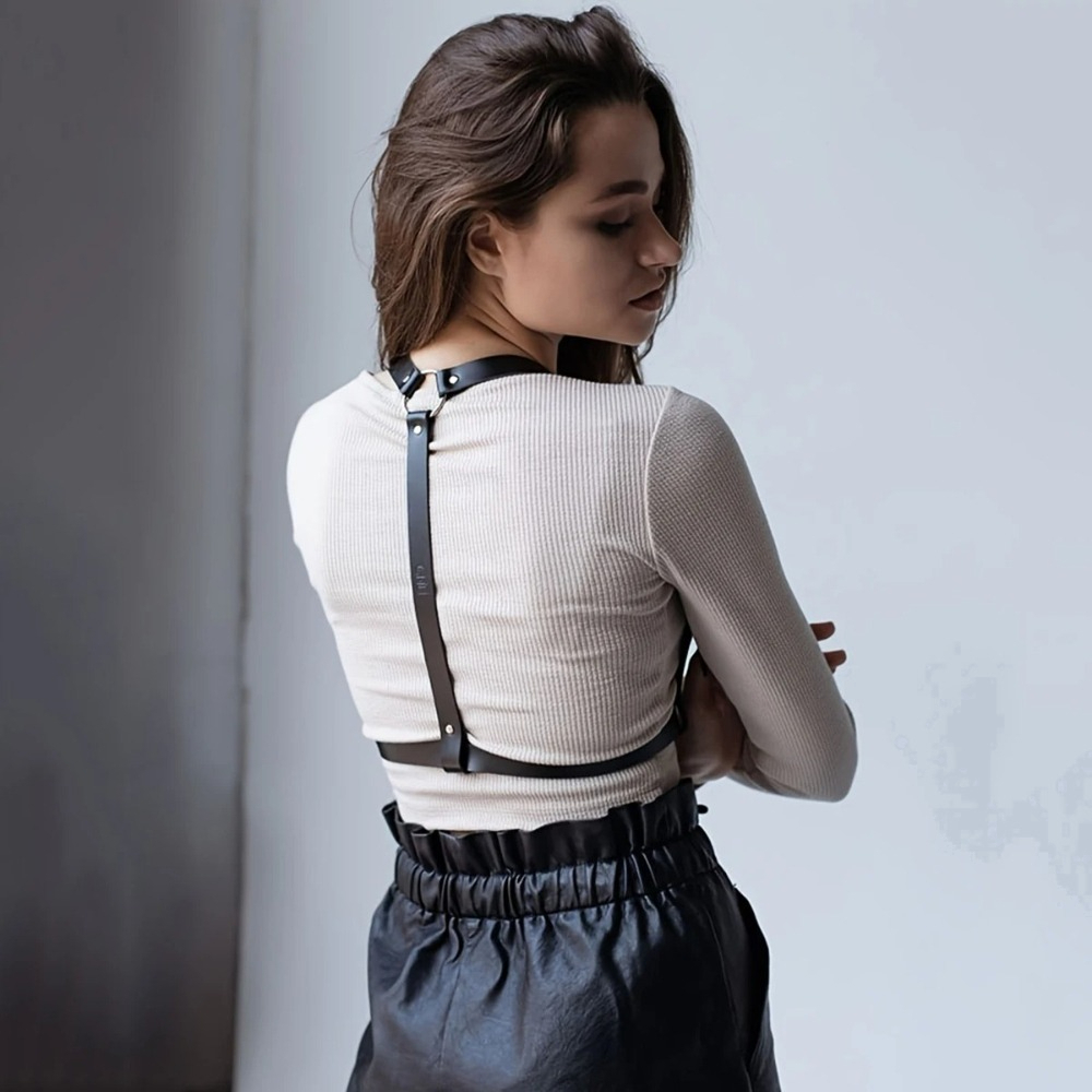 Модный пояс из искусственной к – обзор и цена Leather Work Harness