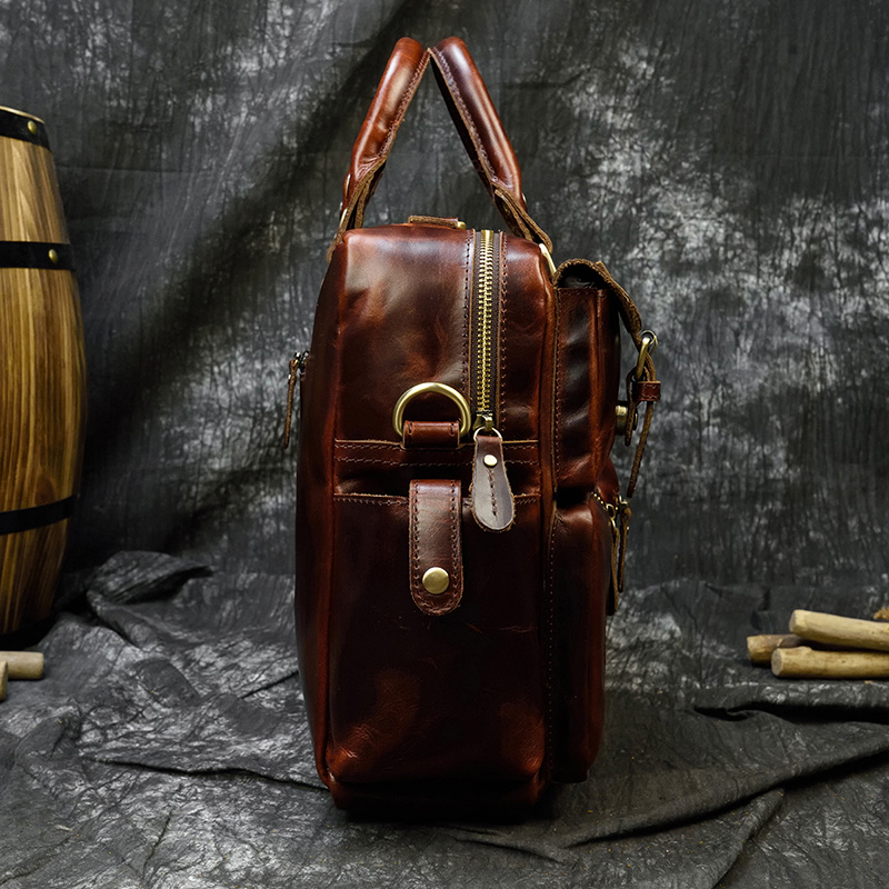 Портфель из натуральной кожи д – обзор и цена Leather Work Bag Laptop