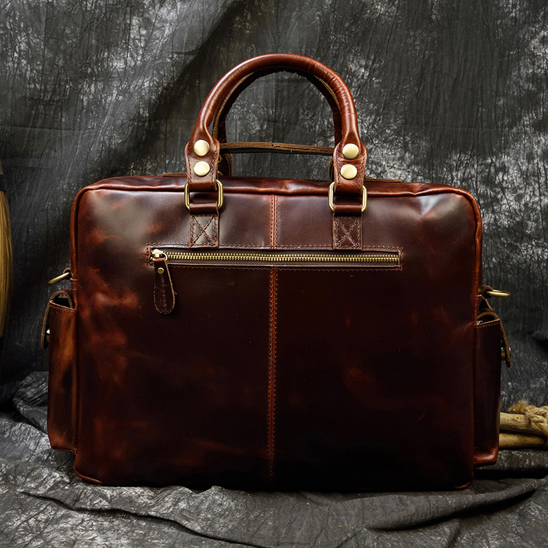 Портфель из натуральной кожи д – обзор и цена Leather Work Bag Laptop