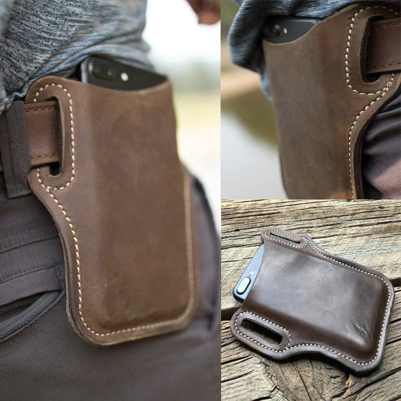 Мужская поясная сумка из винта – обзор и цена Leather Work Bag Laptop