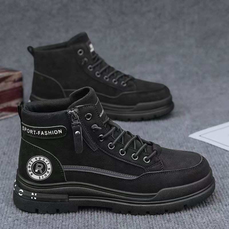 Мужские высокие рабочие ботинк – обзор и цена Leather Work Boots