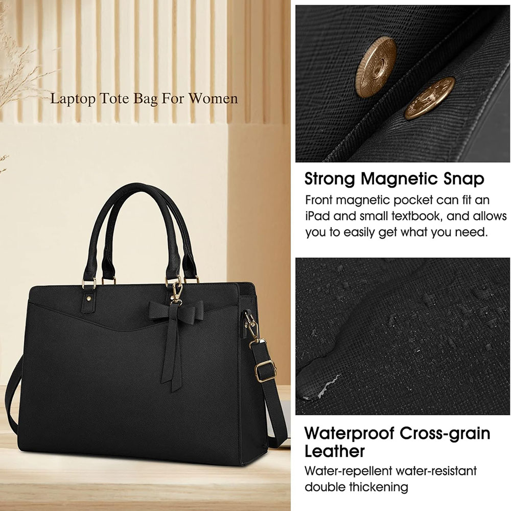 Сумка для ноутбука для женщин, – обзор и цена Leather Work Bag Laptop