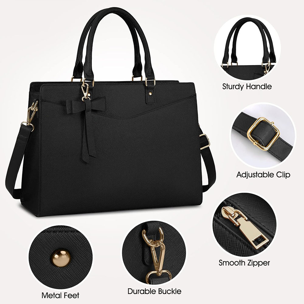 Сумка для ноутбука для женщин, – обзор и цена Leather Work Bag Laptop