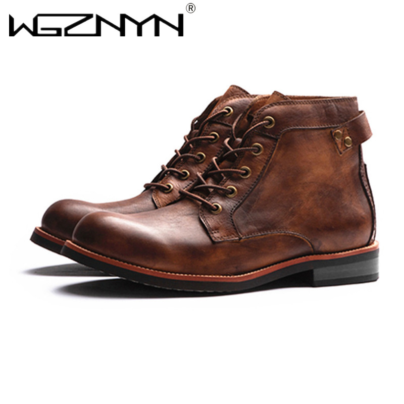 Роскошные высокие мужские кожа – обзор и цена Leatherwork Boots