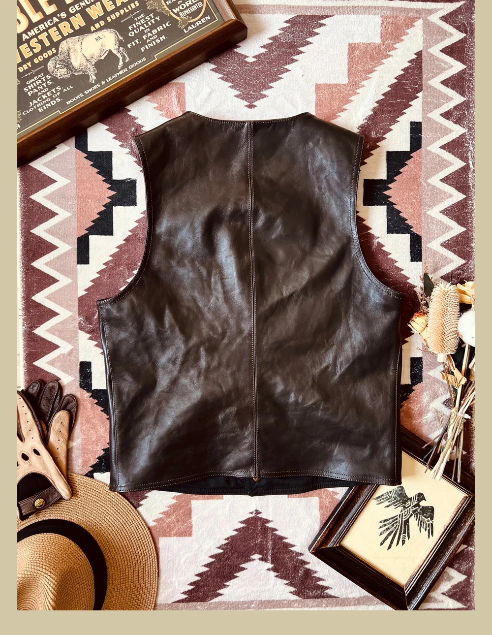YR! Бесплатная доставка. Японс – обзор и цена Leather Work Vest For Men