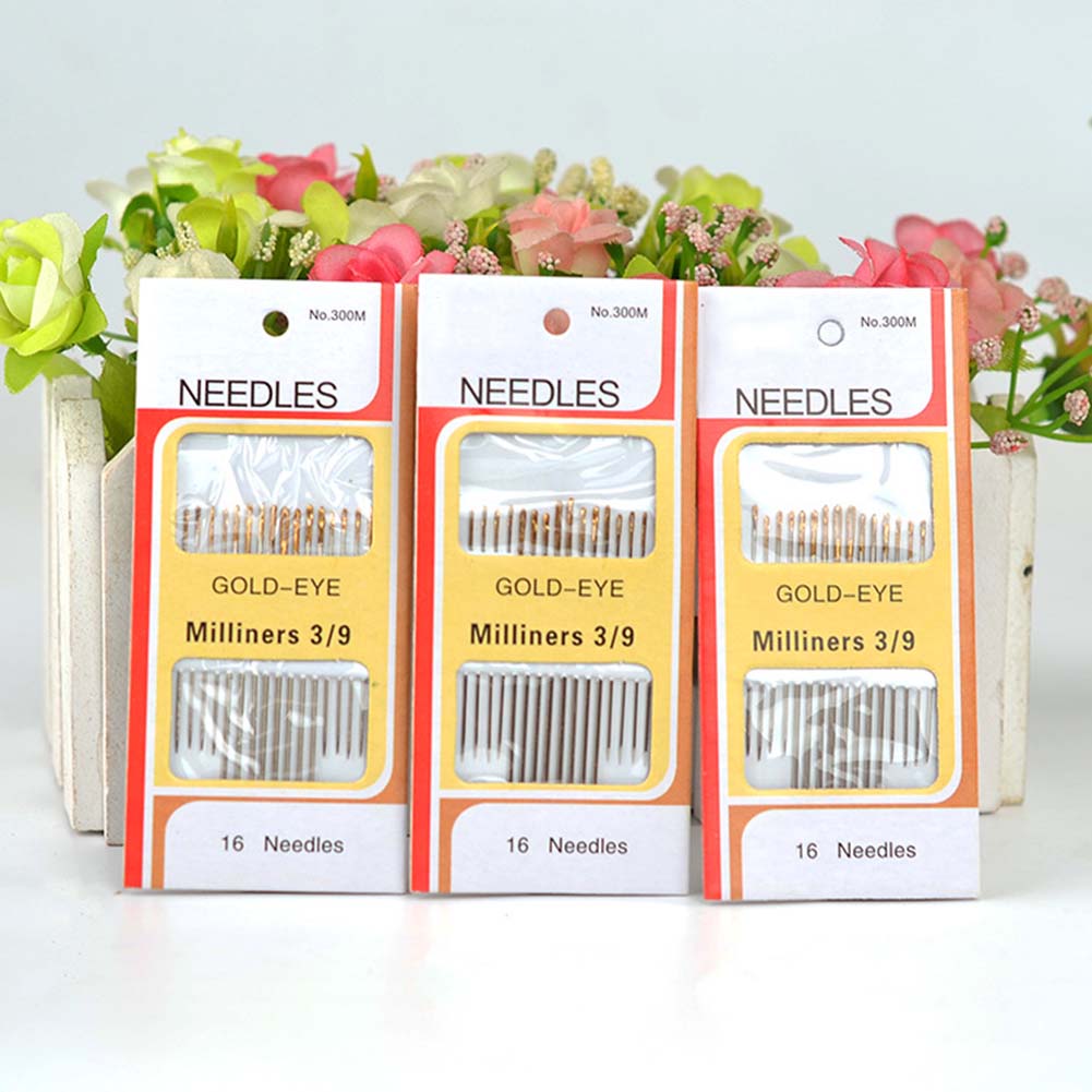 Набор из 16 больших самовдеваю – обзор и цена Leatherwork Hand Sewing Needles