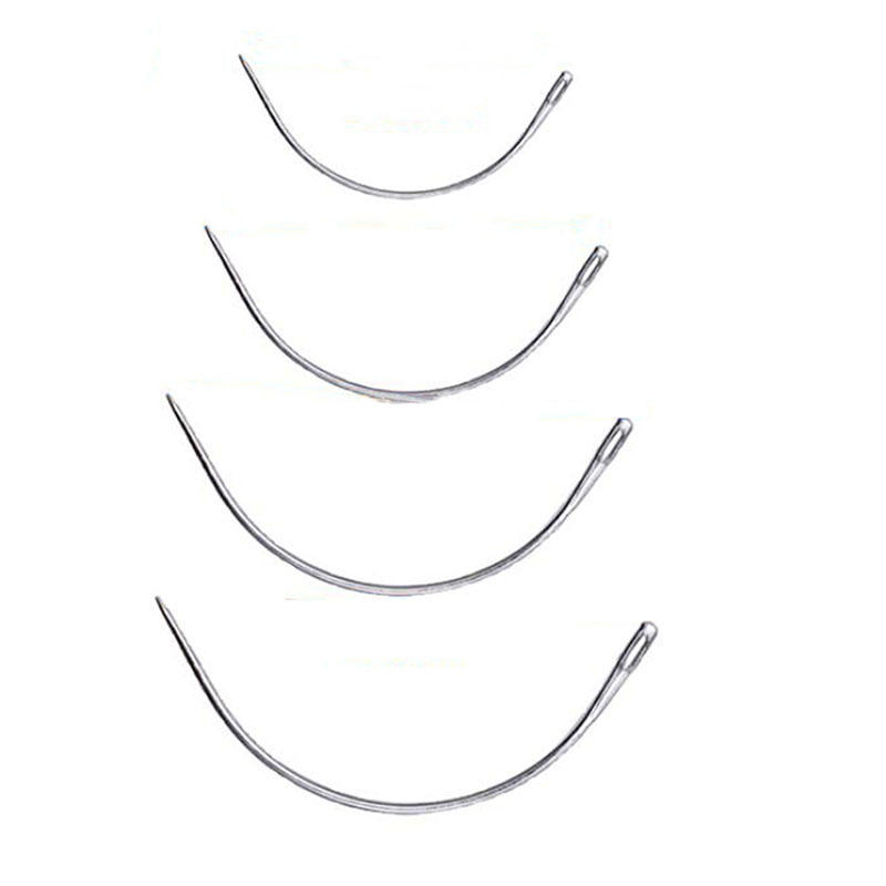 Набор из 4 больших изогнутых с – обзор и цена Leatherwork Hand Sewing Needles