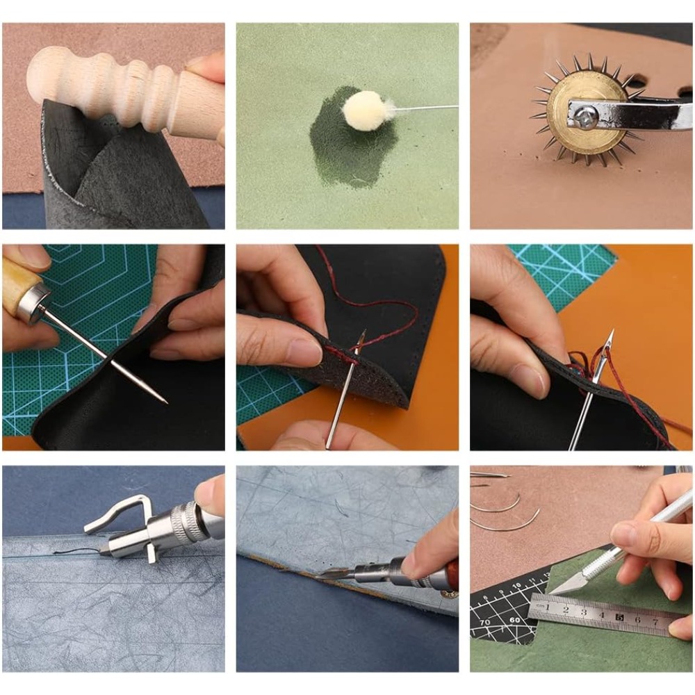 Набор инструментов для работы  – обзор и цена Leatherwork Or Leathercraft