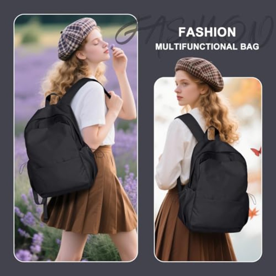 Черный рюкзак для женщин, небо – обзор и цена Leather Work Womens Backpack